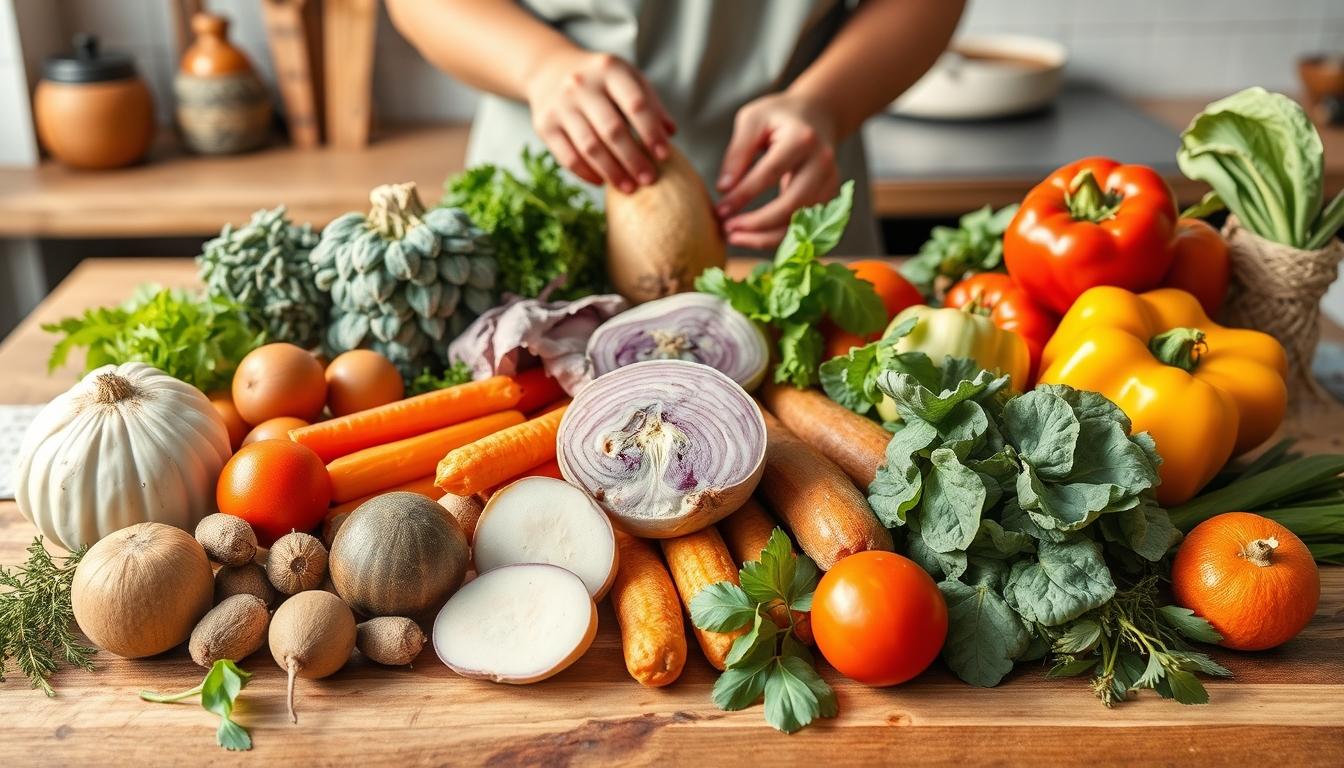Comforting family dinner served at home